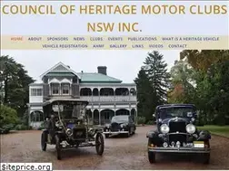 Sites similar to heritagemotoringcouncil.org.au