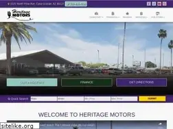 Sites similar to heritagemotorsaz.com