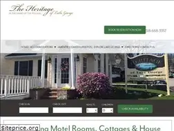 Sites similar to heritageoflakegeorge.com