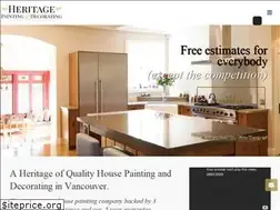 Sites similar to heritagepaintingvancouver.ca