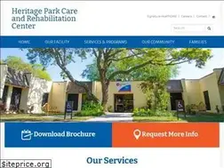 Sites similar to heritageparkcare.com