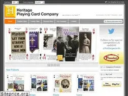 Sites similar to heritageplayingcards.com