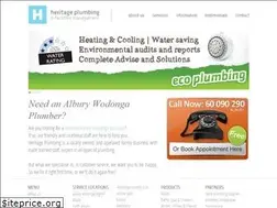 Sites similar to heritageplumbing.com.au