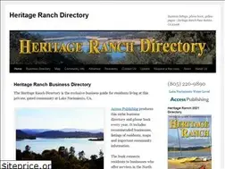 Sites similar to heritageranchdirectory.com