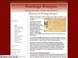 Sites similar to heritagerecipes.com