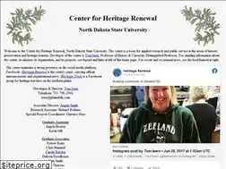 Sites similar to heritagerenewal.org