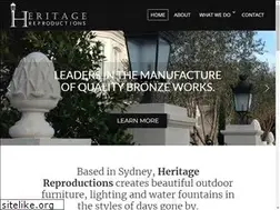 Sites similar to heritagereproductions.com.au
