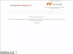 Sites similar to heritageresourcegroup.com