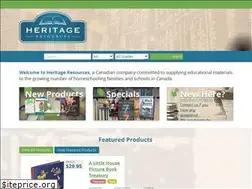 Sites similar to heritageresources.ca