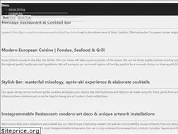 Sites similar to heritagerestaurant.co.uk