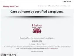Sites similar to heritageseniorcare.com
