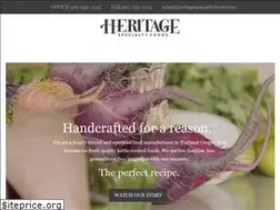 Sites similar to heritagespecialtyfoods.com