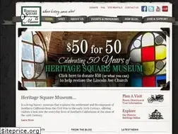 Sites similar to heritagesquare.org