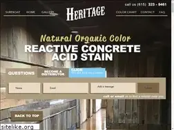 Sites similar to heritagestain.com