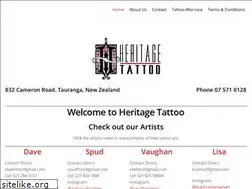 Sites similar to heritagetattoo.co.nz