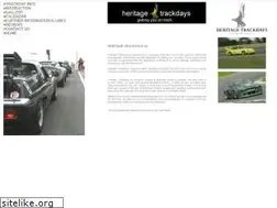 Sites similar to heritagetrackdays.com