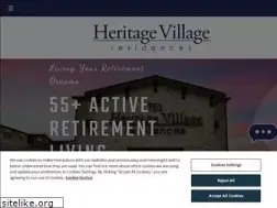 Sites similar to heritagevillageresidences.com