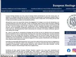 Sites similar to heritagevolunteers.eu