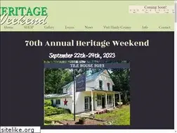 Sites similar to heritageweekend.com