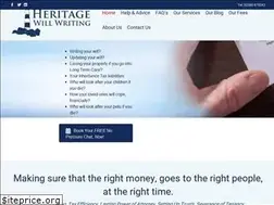 Sites similar to heritagewillwriting.co.uk