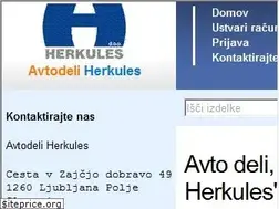 Sites similar to herkules.si
