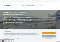 Sites similar to herma.de