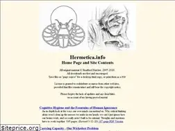 Sites similar to hermetica.info