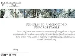 Sites similar to hermitageclub.com