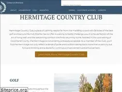 Sites similar to hermitagecountryclub.com