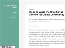 Sites similar to hermitscovewriting.com