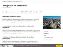Sites similar to hermosilloairport.com