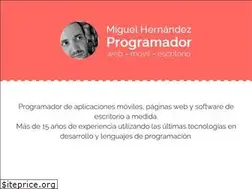 Sites similar to hernandezmiguel.es