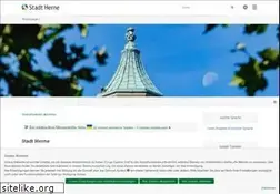 Sites similar to herne.de