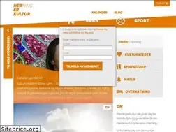 Sites similar to herningerkultur.dk