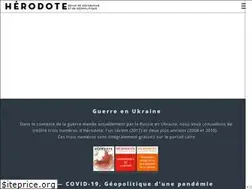 Sites similar to herodote.org