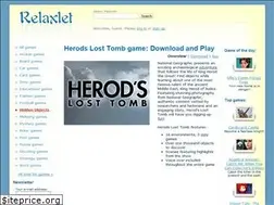 Sites similar to herods-lost-tomb.relaxlet.com