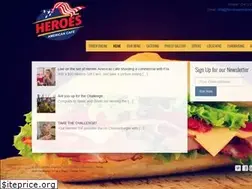Sites similar to heroesamericancafe.com