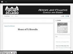Sites similar to heroesandvillainscomics.net