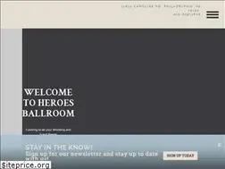Sites similar to heroesballroom.com