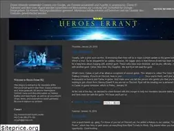 Sites similar to heroeserrant.blogspot.com