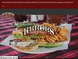 Sites similar to heroesfullerton.net