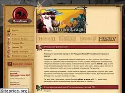 Sites similar to heroesleague.ru
