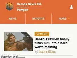 Sites similar to heroesneverdie.com