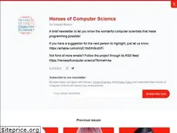 Sites similar to heroesofcomputer.science