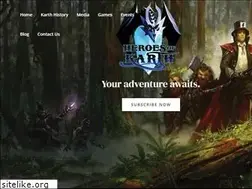 Sites similar to heroesofkarth.com