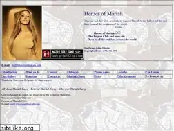 Sites similar to heroesofmariah.com