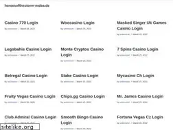 Sites similar to heroesofthestorm-moba.de