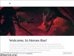 Sites similar to heroesrisepodcast.com