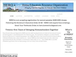 Sites similar to herohomeschool.org