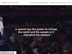 Sites similar to heroicpublicspeaking.com